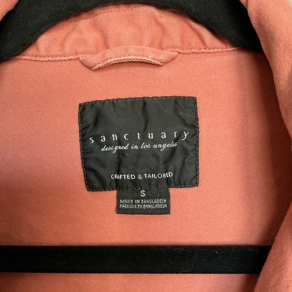 Sanctuary Brown Utility Jacket Versatile Style - Picture 2 of 4